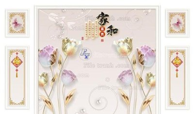 Tải file File in tranh tường 3D FT208716 (gốc) in ấn chất lượng