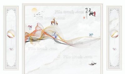 File tranh File in tranh tường 3D FT208738 (gốc) in backlit film