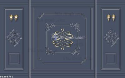 File in lụa File in tranh tường 3D FT208782 (hoa văn) File in tranh tường 3D FT208782