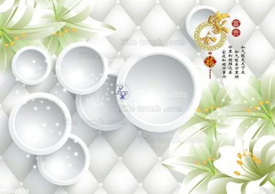 Tải file gốc File in tranh tường 3D FT208898 (để in lụa)