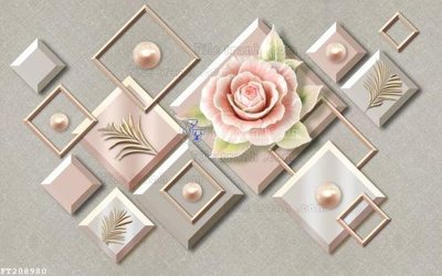 Tải về hình ảnh gốc File in tranh tường 3D FT208980 sắc nét