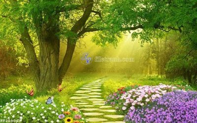 Tải về file gốc File in tranh tường 3D FT209040 (chuẩn in ấn)