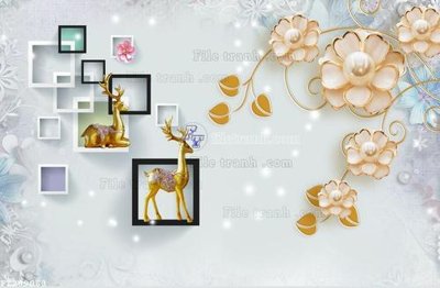 Tải file gốc File in tranh tường 3D FT209063 (in tráng gương) 3DFile gốc File in tranh tường 3D FT209063 (sẵn sàng in) chất lượng cao