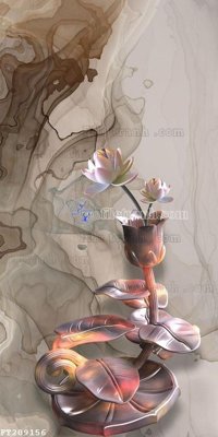 File gốc File in tranh tường 3D FT209156 (PNG) nền trong suốt