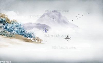 File in trần File in tranh tường 3D FT209228 (file gốc) xuyên sáng