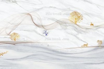 File gốc File in tranh tường 3D FT209330 (in lụa) chi tiết cao