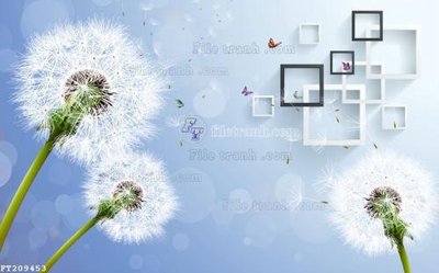 File in ấn File in tranh tường 3D FT209453 (bản gốc) từ file gốc