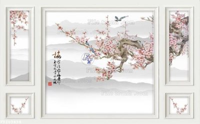 File gốc File in tranh tường 3D FT209494 (in 3D) nghệ thuật