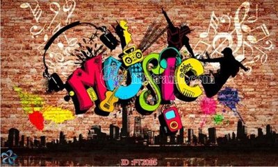 File gốc File psd tường quán cà phê FT2095 (in lụa) chi tiết cao