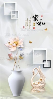 File tranh File in tranh tường 3D FT209580 (gốc) in backlit film