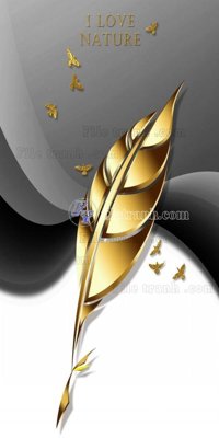 File in mica File in tranh tường 3D FT209594 (bản gốc) siêu trong