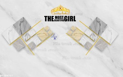 File gốc in ấn File in tranh tường 3D FT209707 chuẩn màu CMYK