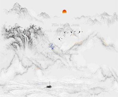 File tranh File in tranh tường 3D FT209714 (gốc) in backlit film