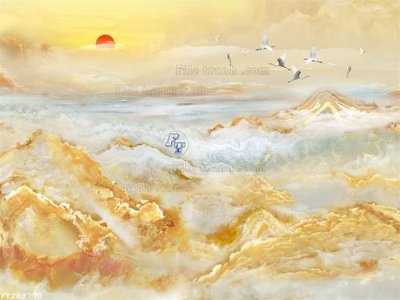 File gốc in ấn File in tranh tường 3D FT209770 độ phân giải cao