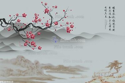 Tải file gốc File in tranh tường 3D FT209810 dùng cho in ấn