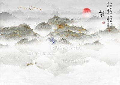 Tải file gốc File in tranh tường 3D FT209834 (in khổ lớn) không mờ