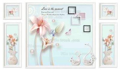 Tải file File in tranh tường 3D FT209930 (gốc) làm tranh treo tường