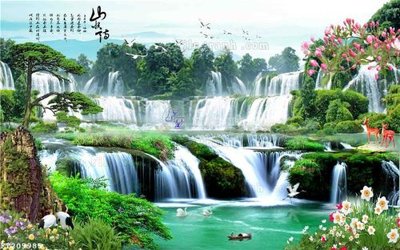 Download file ảnh gốc File in tranh tường 3D FT209985 để in ấn