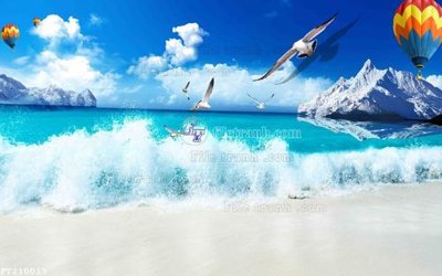 File tranh gốc File in tranh tường 3D FT210013 (bản quyền) file PSD