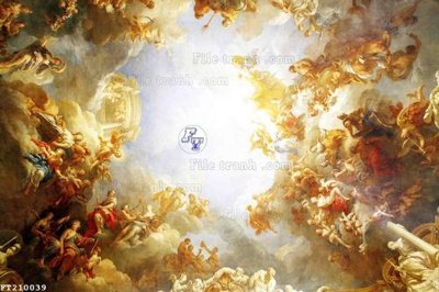 File gốc File in tranh tường 3D FT210039 (in lụa) cao cấp