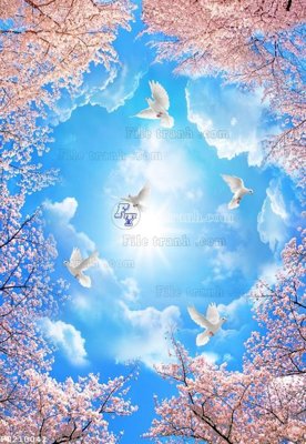 File gốc in tráng gương File in tranh tường 3D FT210042 chi tiết