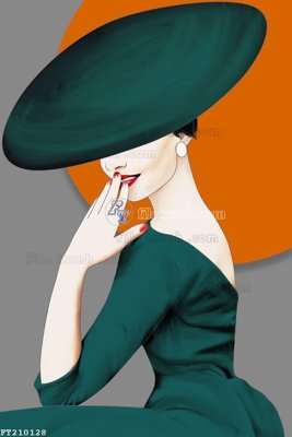 File gốc File in tranh tường 3D FT210128 (in tráng gương) nghệ thuật