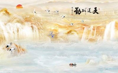 File gốc File in tranh tường 3D FT210308 (bản quyền) cho in ấn