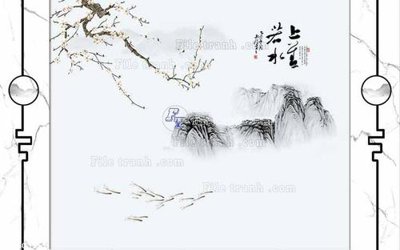 File ảnh File in tranh tường 3D FT210315 (gốc) cho trang trí nhà hàng