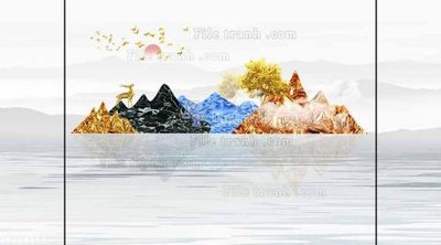 Hình ảnh file gốc File in tranh tường 3D FT210352 (chất lượng cao)