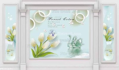 Download file File in tranh tường 3D FT210491 (gốc) in mica bàn thờ