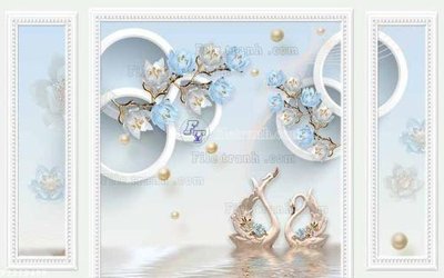 File tranh File in tranh tường 3D FT210498 (ảnh gốc) cho in ấn kỹ thuật số