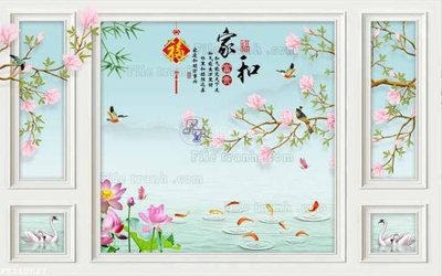 Tải file File in tranh tường 3D FT210527 (gốc) làm tranh trang trí