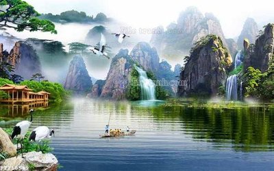 File gốc in ấn File in tranh tường 3D FT210549 độ phân giải cao