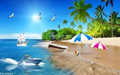 Chi tiết file tranh tráng gương File in tranh tường 3D FT210564 (ảnh gốc)