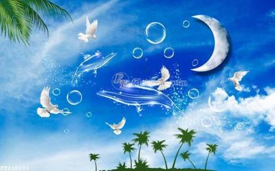 File gốc File in tranh tường 3D FT210602 (cho in UV) siêu nét