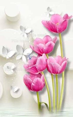 File PSD in ấn File in tranh tường 3D FT210646 (chất lượng cao)