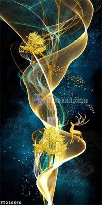 File gốc File in tranh tường 3D FT210660 (phong cách) châu Âu