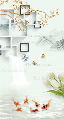 File in trần File in tranh tường 3D FT210690 (bản gốc) bầu trời
