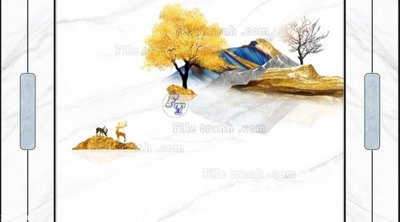 File tranh File in tranh tường 3D FT210850 (ảnh gốc) không bị mờ