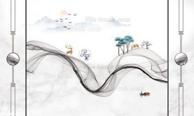 File in trần File in tranh tường 3D FT210871 (bản gốc) bầu trời