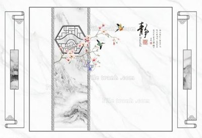 File gốc File in tranh tường 3D FT210892 (bản quyền) cho in ấn