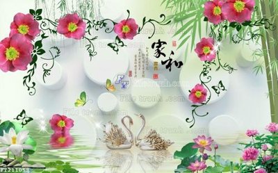 Cung cấp file tranh gốc File in tranh tường 3D FT211058 độc quyền