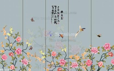 File gốc in ấn File in tranh tường 3D FT211077 (sẵn sàng tải về)