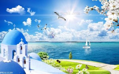 File tranh File in tranh tường 3D FT211120 (gốc) in film