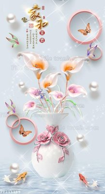 File tranh File in tranh tường 3D FT211185 (gốc) chủ đề thành phố