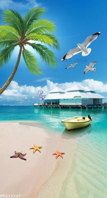 Ảnh mô tả file gốc in mica File in tranh tường 3D FT211227