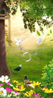 File tranh File in tranh tường 3D FT211235 (gốc) chủ đề tĩnh vật