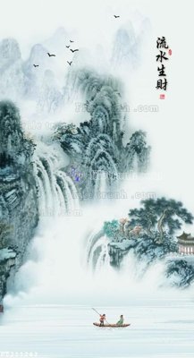 Hình ảnh file gốc in lụa File in tranh tường 3D FT211242