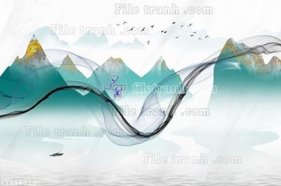 File gốc File in tranh tường 3D FT211310 (trang trí) phòng ngủ