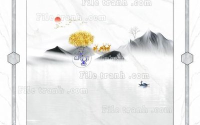 File gốc File in tranh tường 3D FT211353 (ảnh rõ nét) để in